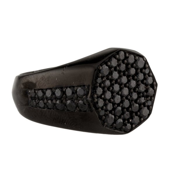 EFFY JEWELERY  AMAZING SPINEL SIGNET RING - Picture 4 of 5